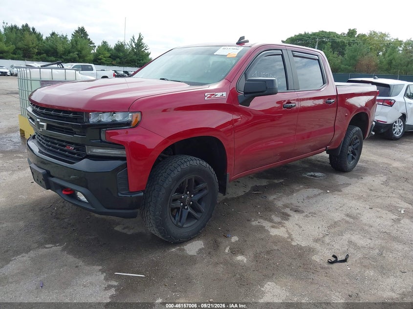 Vin: 3gcpyfed2kg305374, lot: 46656805, chevrolet silverado 1500 lt trail boss 20192