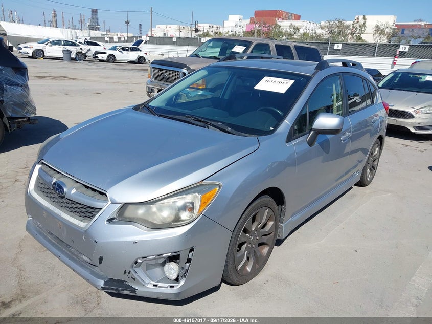 Vin: jf1gpas68dh202373, lot: 46656816, subaru impreza 2.0i sport limited 20132