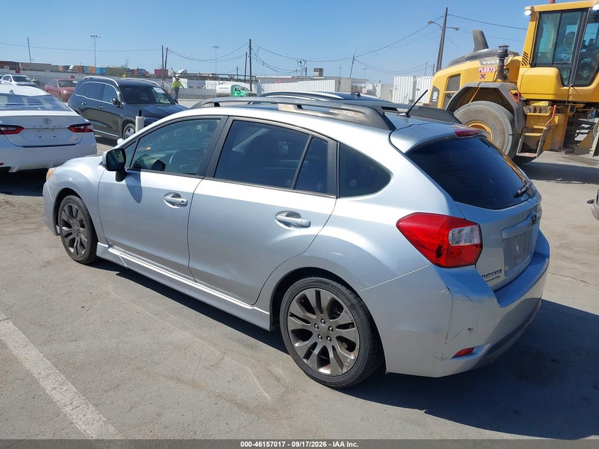 Vin: jf1gpas68dh202373, lot: 46656816, subaru impreza 2.0i sport limited 20133