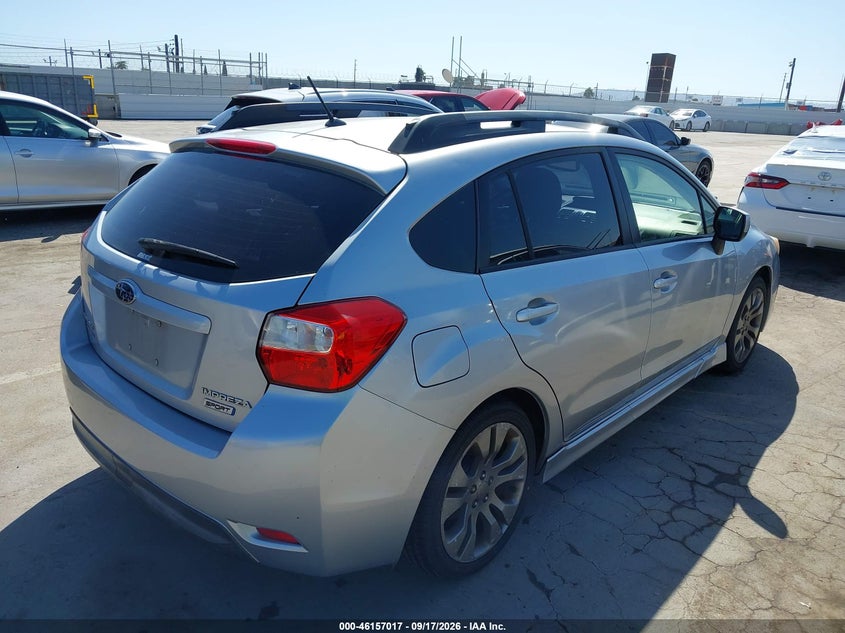 Vin: jf1gpas68dh202373, lot: 46656816, subaru impreza 2.0i sport limited 20134