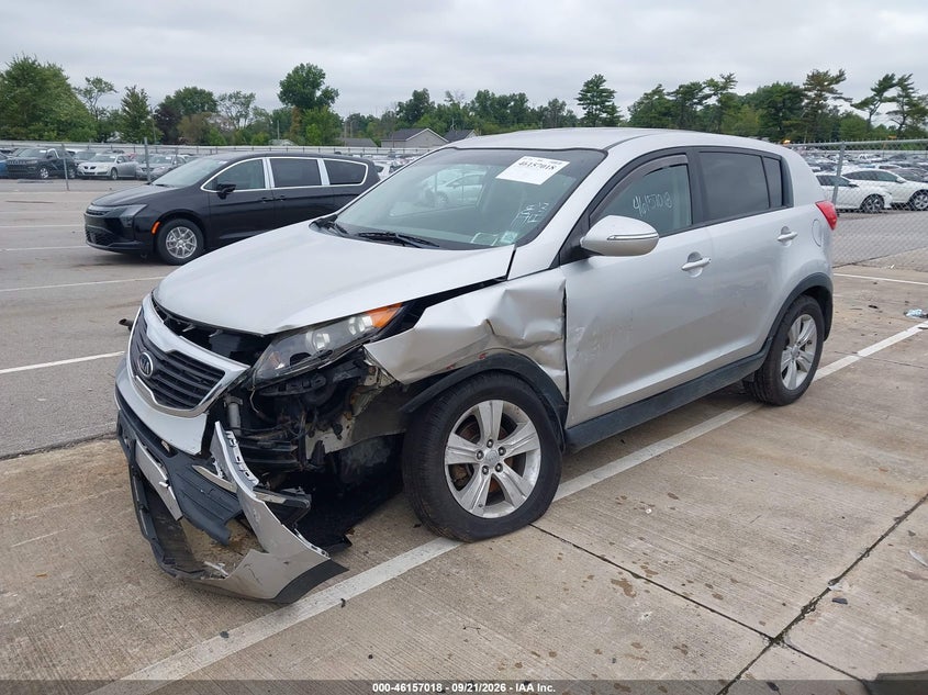 Vin: kndpb3a28c7229435, lot: 46656817, kia sportage lx 20122