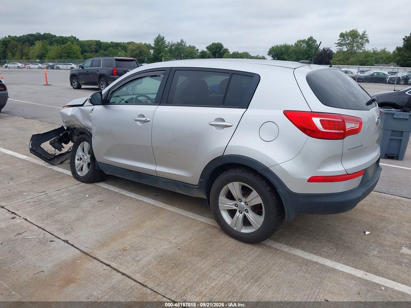 Vin: kndpb3a28c7229435, lot: 46656817, kia sportage lx 20123