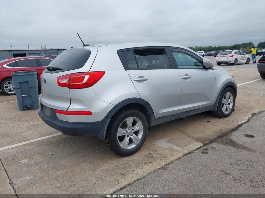 Vin: kndpb3a28c7229435, lot: 46656817, kia sportage lx 20124