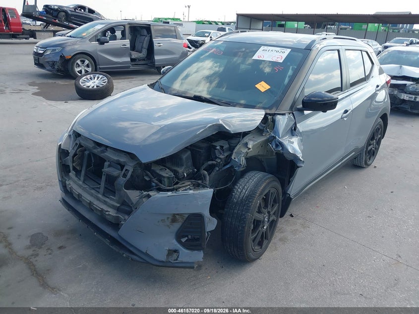 Vin: 3n1cp5dv6pl476636, lot: 46656819, nissan kicks sr xtronic cvt 20232
