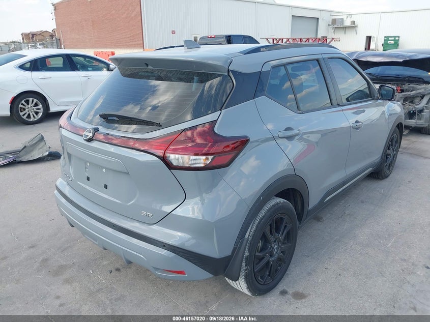 Vin: 3n1cp5dv6pl476636, lot: 46656819, nissan kicks sr xtronic cvt 20234
