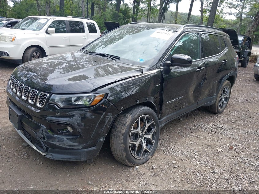 Vin: 3c4njdcn5st577243, lot: 46656822, jeep compass limited 4x4 20252