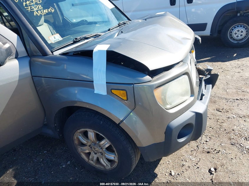 HONDA ELEMENT 2007 VIN 5J6YH28777L007328