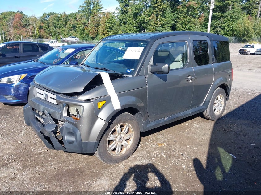 HONDA ELEMENT 2007 VIN 5J6YH28777L007328