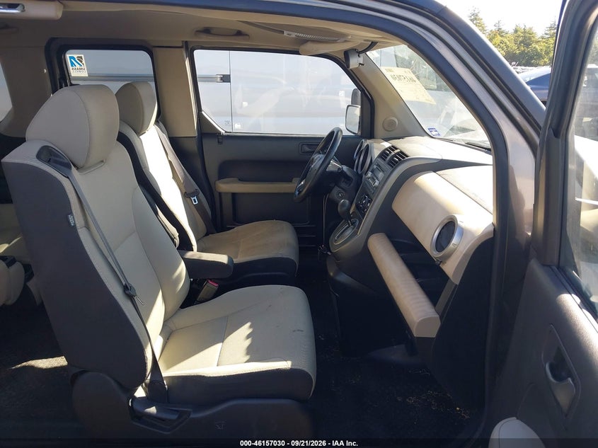 HONDA ELEMENT 2007 VIN 5J6YH28777L007328