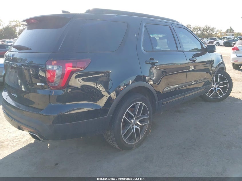 Vin: 1fm5k8gt3ggc12905, lot: 46656866, ford explorer sport 20164