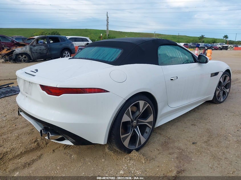 Vin: sajdf5ee3rck84321, lot: 46656885, jaguar f-type p450 r-dynamic rwd automatic 20244