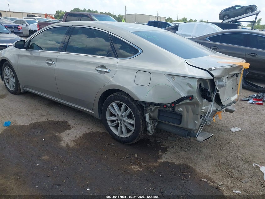 Vin: 4t1bk1eb0eu125126, lot: 46656893, toyota avalon xle 20143