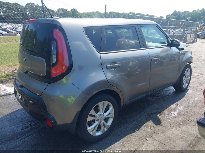 Vin: kndjp3a55g7375010, lot: 46656898, kia soul + 20164