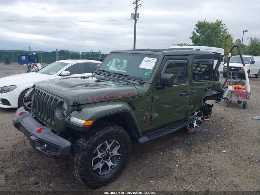 Vin: 1c4hjxfg4mw605042, lot: 46656919, jeep wrangler unlimited rubicon 20212