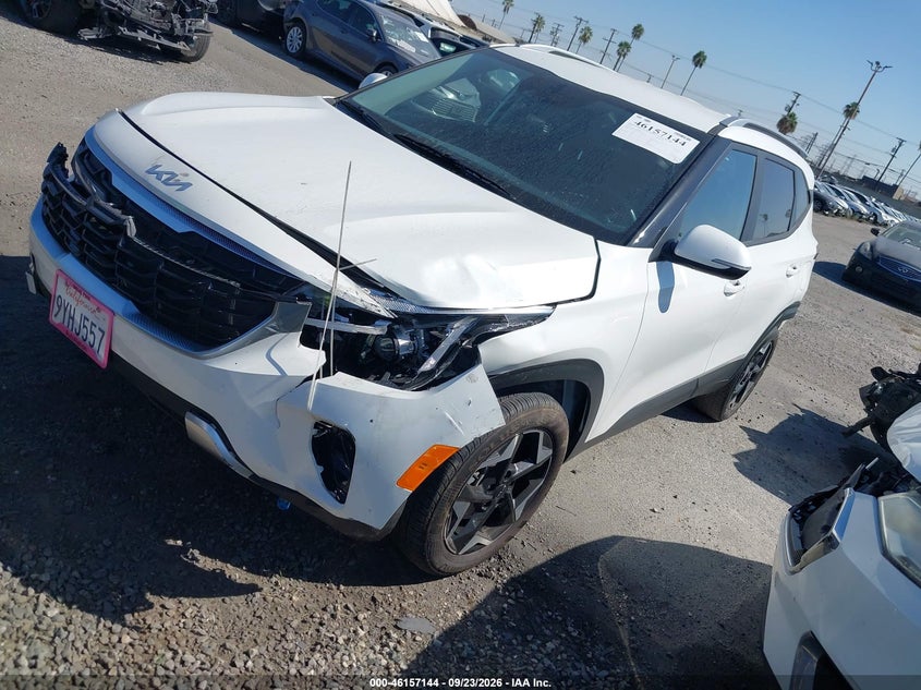 Vin: kndeu2aaxs7771170, lot: 46656943, kia seltos s 20252