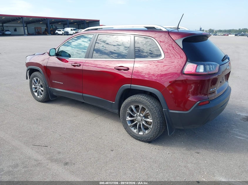 Vin: 1c4pjmlb1ld570487, lot: 46657005, jeep cherokee latitude plus 4x4 20203