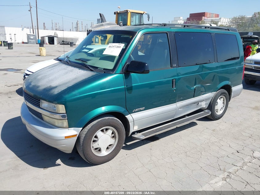 2000 Chevrolet Astro, Лівий бік, IAAI, VIN 1GNDM19W5YB107328 — фото 2