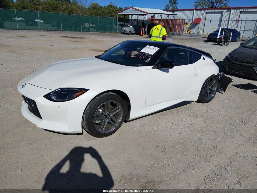 Vin: jn1bz4ah9sm411034, lot: 46657011, nissan z sport automatic transmission 20252