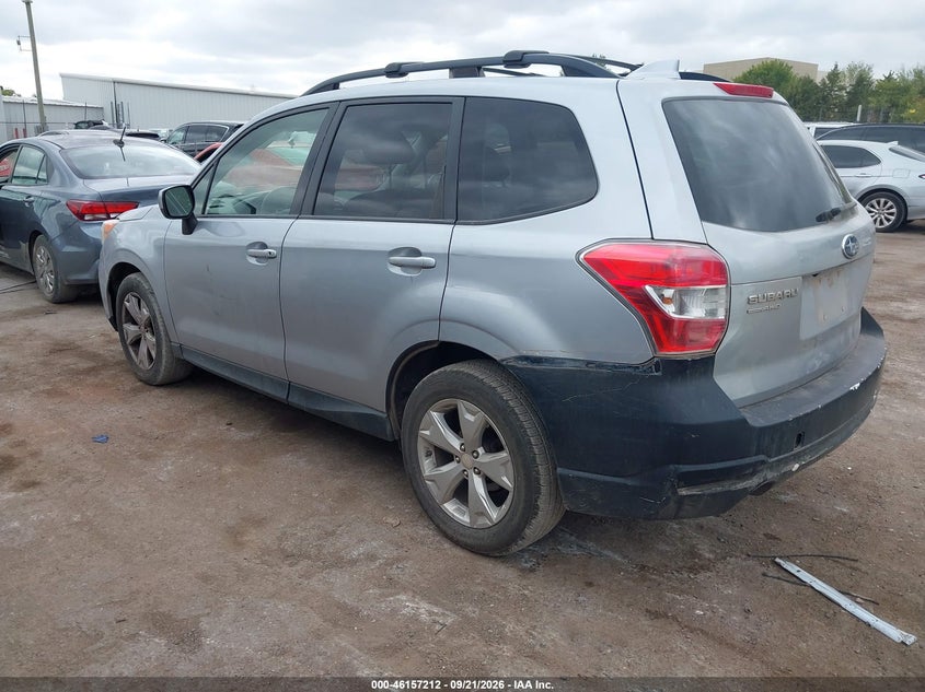 Vin: jf2sjadc0gh405465, lot: 46657012, subaru forester 2.5i premium 20163