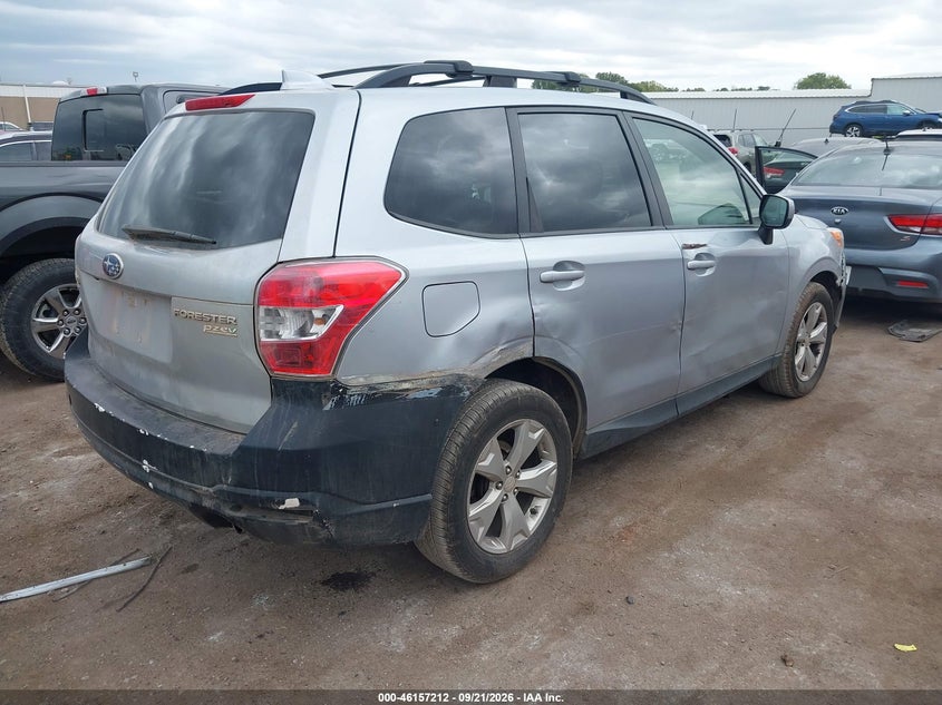 Vin: jf2sjadc0gh405465, lot: 46657012, subaru forester 2.5i premium 20164
