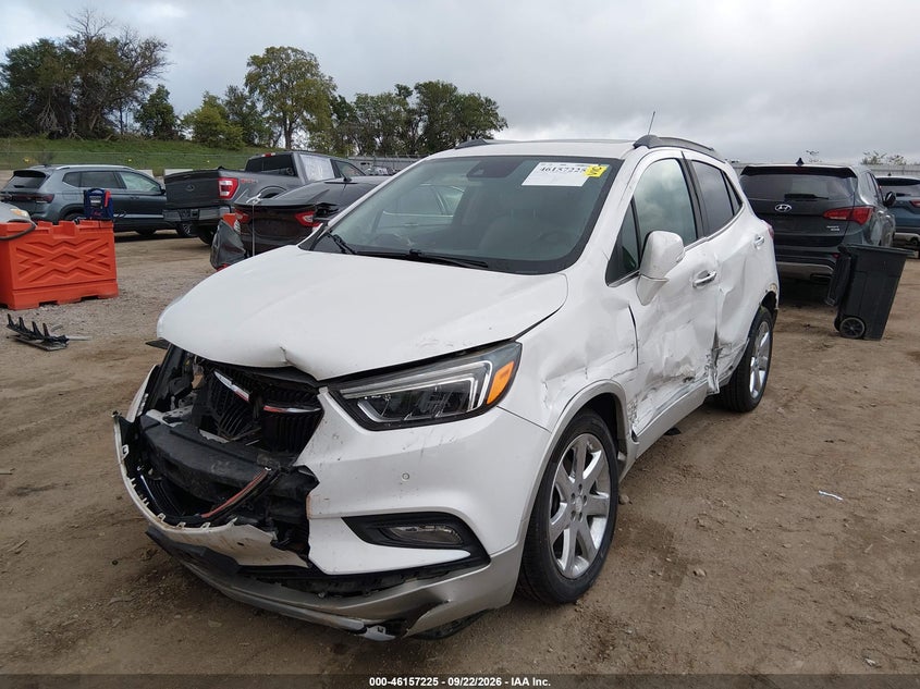 Vin: kl4cjhsb4jb553726, lot: 46657024, buick encore premium 20182