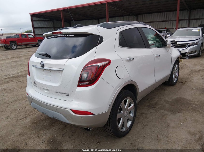 Vin: kl4cjhsb4jb553726, lot: 46657024, buick encore premium 20184