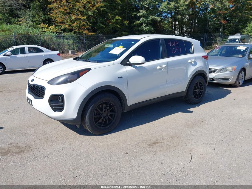 Vin: kndpmcac6h7071008, lot: 46657053, kia sportage lx 20172