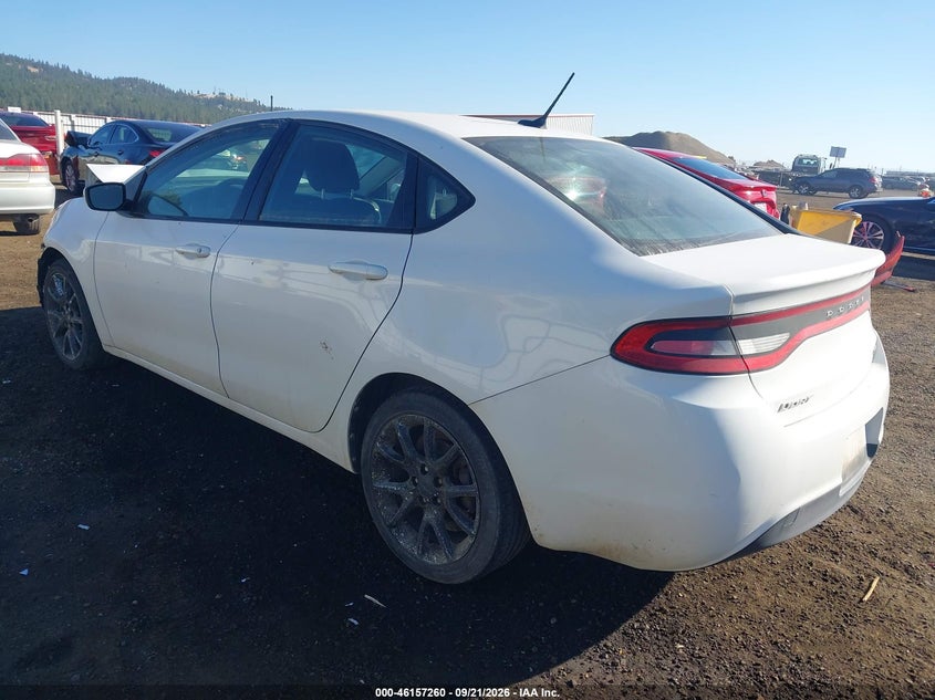 Vin: 1c3cdfba4dd170598, lot: 46657059, dodge dart sxt 20133