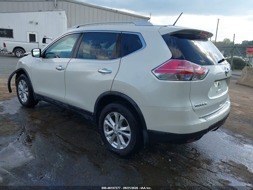 Vin: knmat2mv1gp654729, lot: 46657076, nissan rogue sv 20163