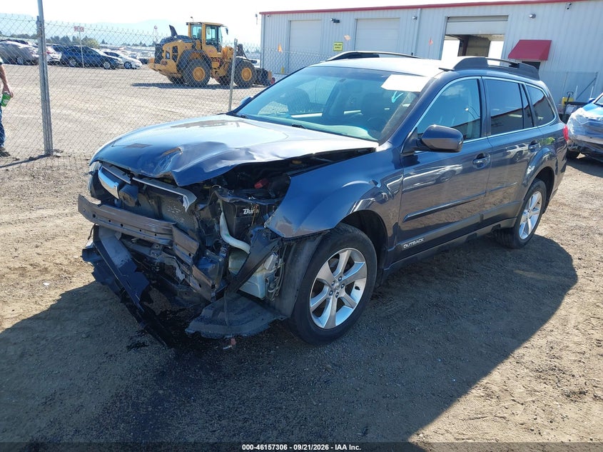 Vin: 4s4brblc1e3320123, lot: 46657105, subaru outback 2.5i limited 20142