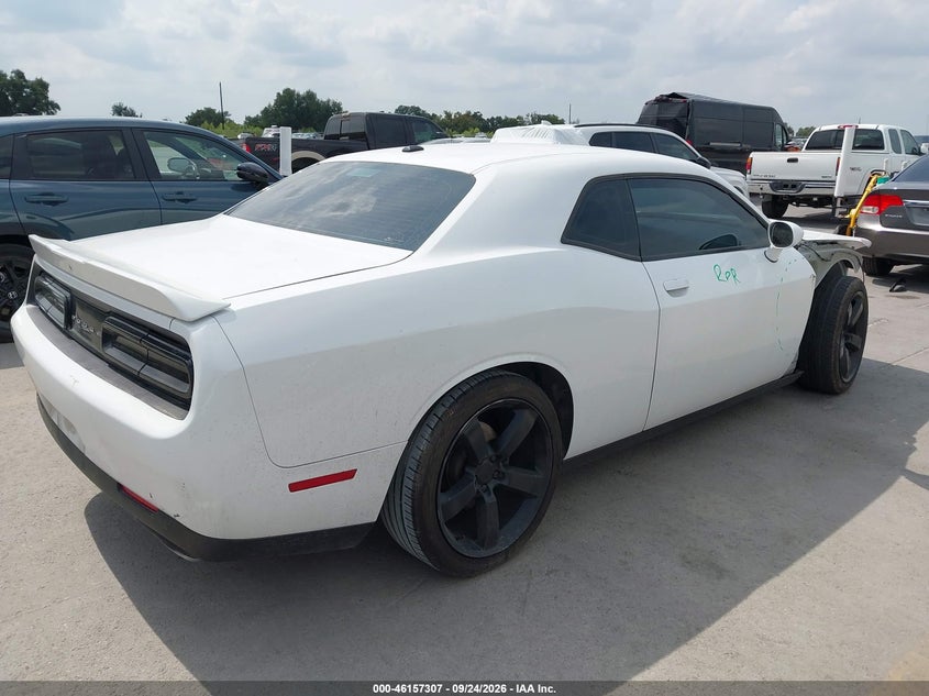 Vin: 2c3cdzbt9kh578419, lot: 46657106, dodge challenger r/t 20194