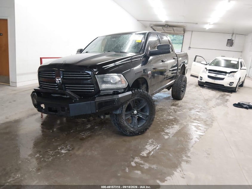 Vin: 1c6rr7mt1es196768, lot: 46657109, ram 1500 sport 20142