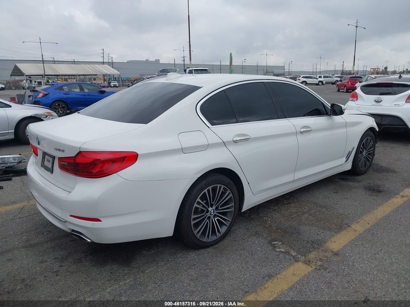Vin: wbaje5c57jg918408, lot: 46657115, bmw 540i 20184