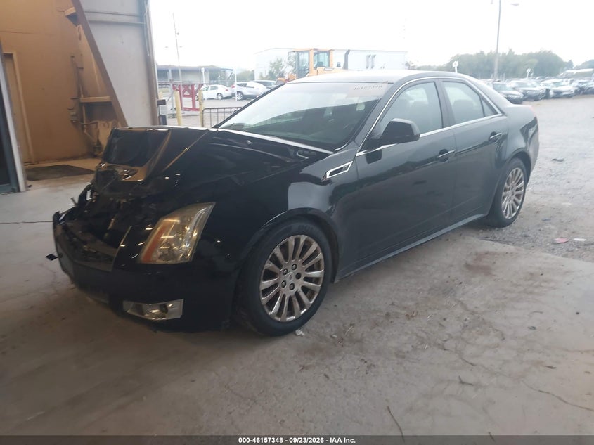 Vin: 1g6dj5ed1b0157968, lot: 46657147, cadillac cts standard 20112