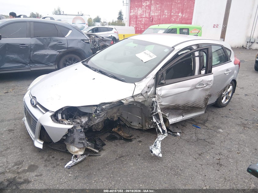 Vin: 1fadp3k21el157108, lot: 46657152, ford focus se 20142