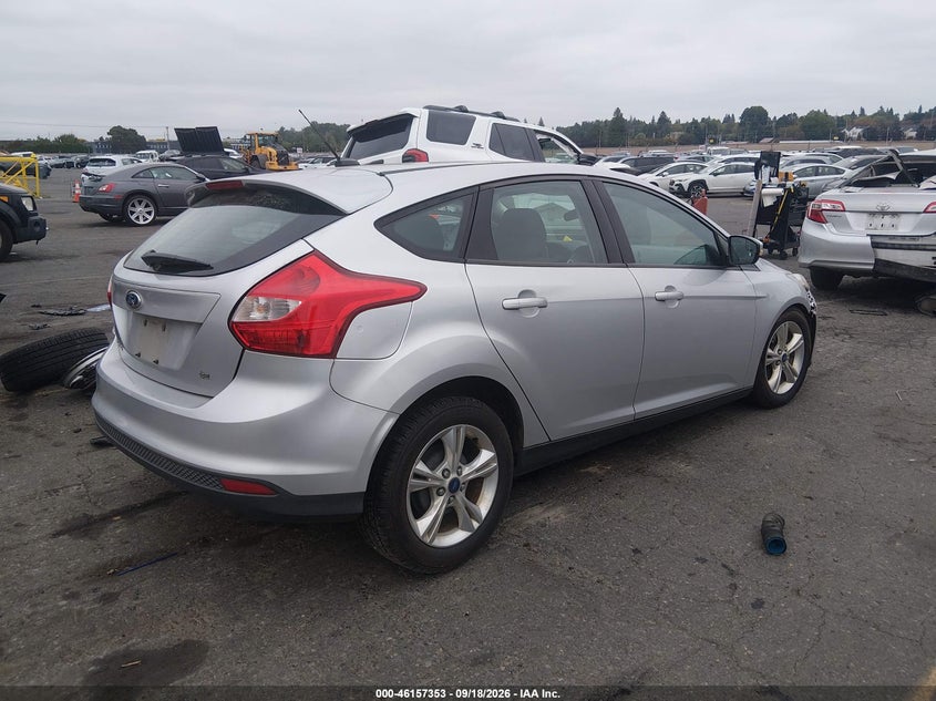Vin: 1fadp3k21el157108, lot: 46657152, ford focus se 20144