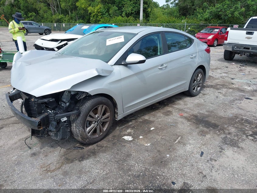 Vin: 5npd84lf7jh395963, lot: 46657199, hyundai elantra sel 20182