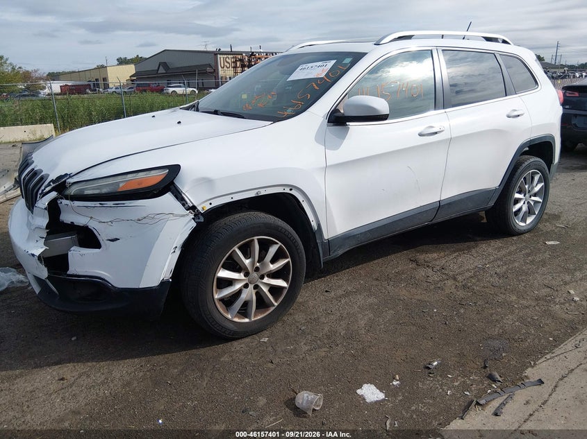 Vin: 1c4pjmds6ew276511, lot: 46657200, jeep cherokee limited 20142