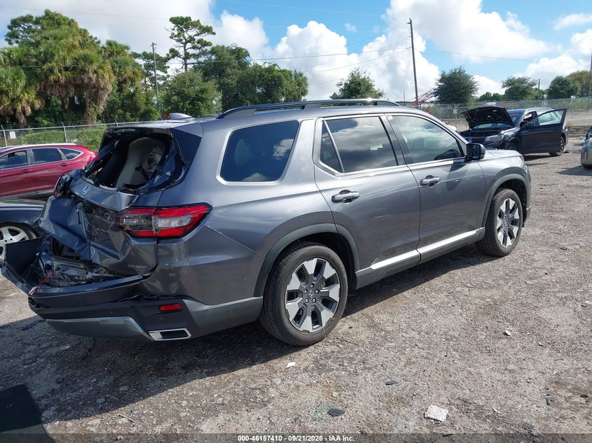 Vin: 5fnyg1h85tb055810, lot: 46657210, honda pilot elite 20264