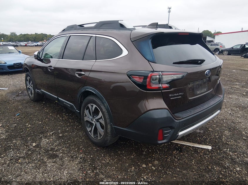 Vin: 4s4btapc5m3198385, lot: 46657219, subaru outback touring 20213