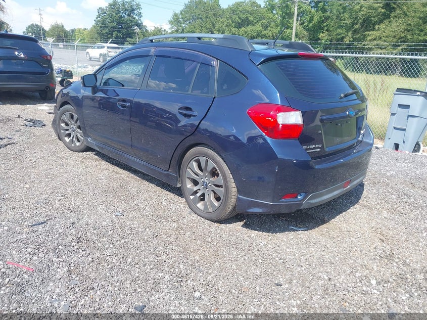 Vin: jf1gpap64gh250269, lot: 46657225, subaru impreza 2.0i sport premium 20163