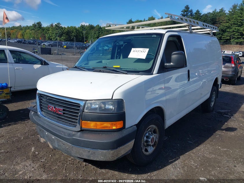 Vin: 1gtw7fcf4f1280923, lot: 46657231, gmc savana 2500 work van 20152