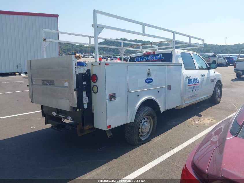 Vin: 3c7wr4ht7dg610309, lot: 46657258, ram 2500 tradesman 20133
