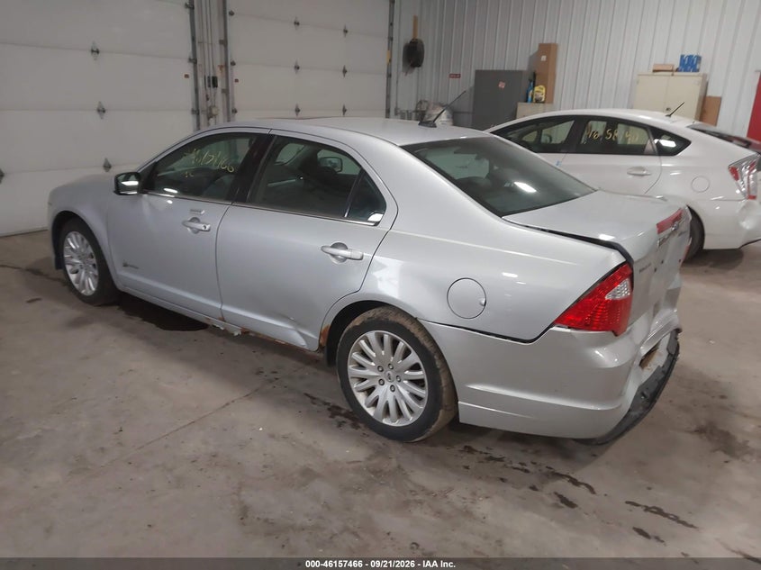 Vin: 3fadp0l38ar167037, lot: 46657265, ford fusion hybrid 20103