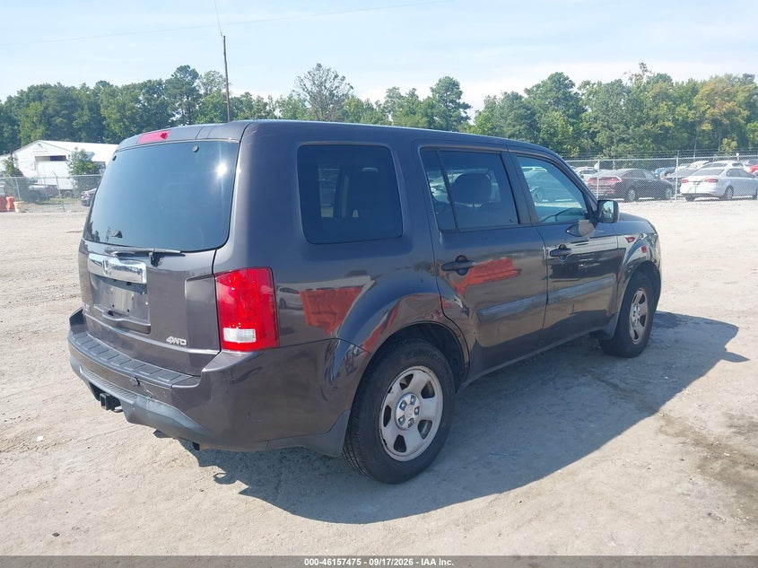 2013 HONDA PILOT LX · Фото 4