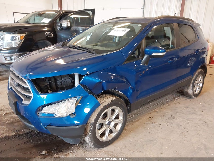 Vin: maj3s2ge3kc253888, lot: 46657281, ford ecosport se 20192