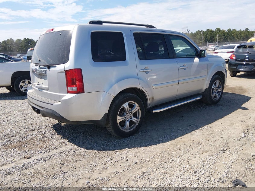 Vin: 5fnyf3h53db020673, lot: 46657372, honda pilot ex-l 20134