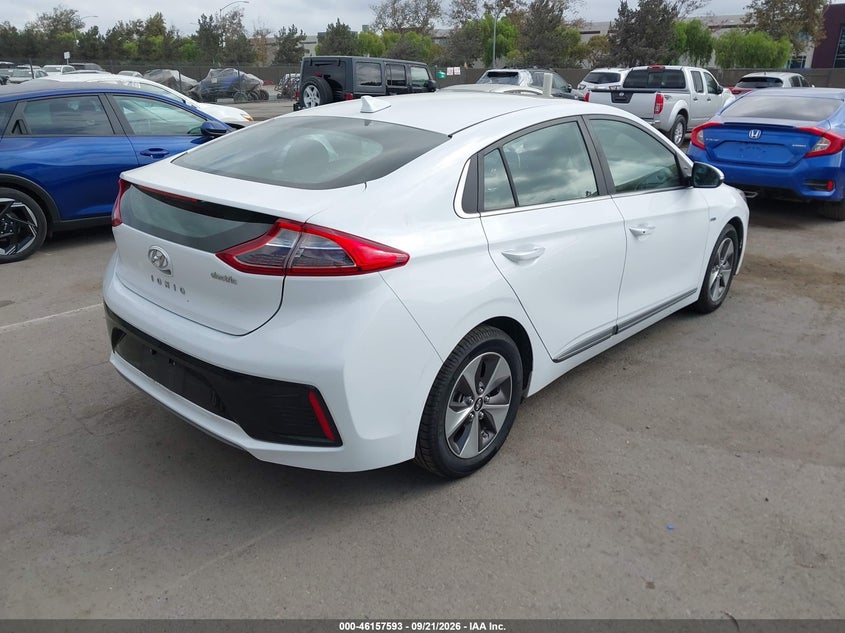 Vin: kmhc05lh8ku047568, lot: 46657392, hyundai ioniq electric limited 20194