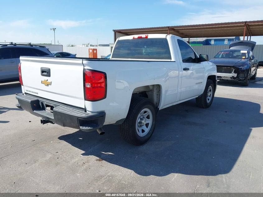 Vin: 1gcncpeh3ez334661, lot: 46657444, chevrolet silverado 1500 work truck 1wt 20144