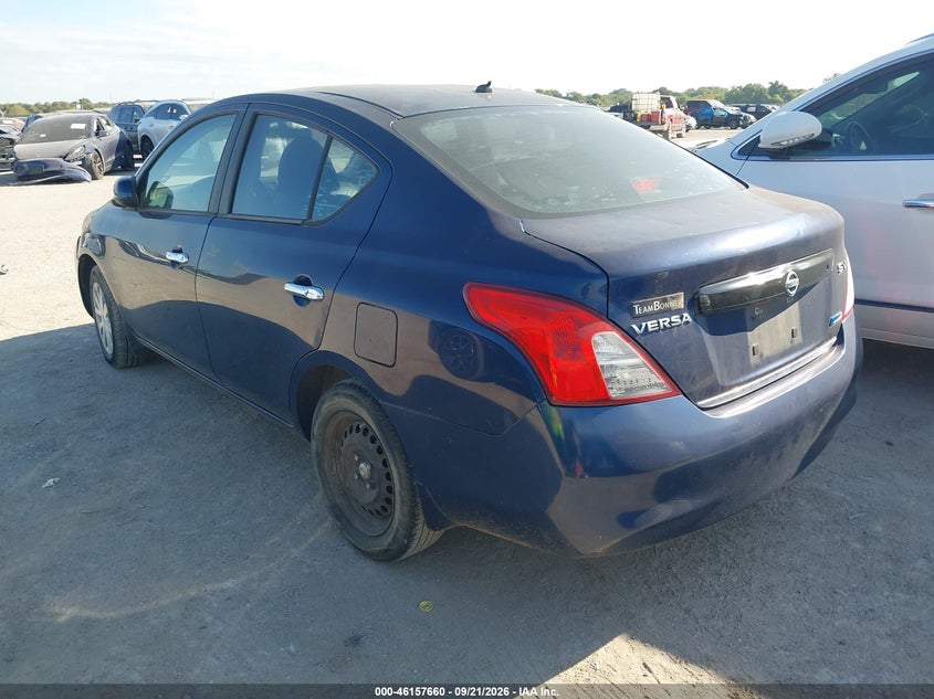 Vin: 3n1cn7ap0cl860025, lot: 46657459, nissan versa 1.6 sv 20123